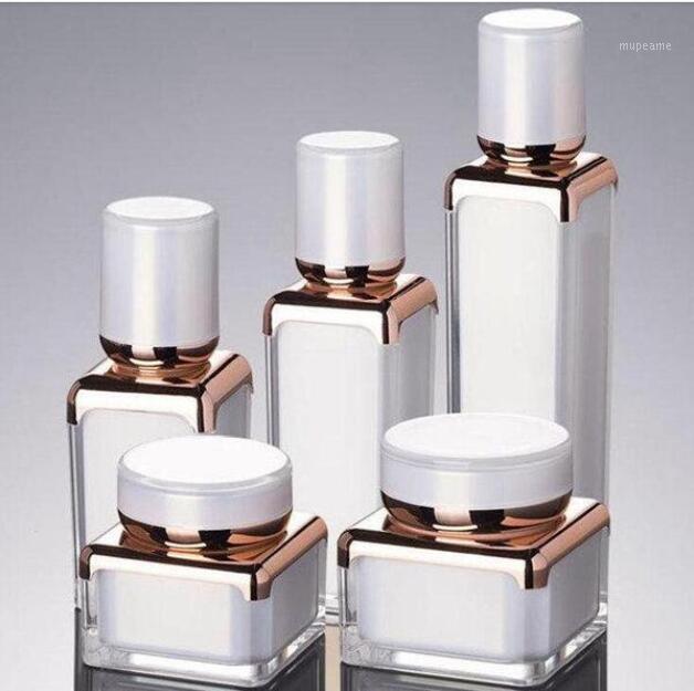 30g 50g Pearl White ACRYLIC Square Shape Cream Bottle Jar 15 30 50 ml Lotion Serum Essence Foundation Bottle Cosmetic Packaging#1
30g 50g Pearl White ACRYLIC Square Shape Cream Bottle Jar 15 30 50 ml Lotion Serum Essence Foundation Bottle Cosmetic Packaging#1