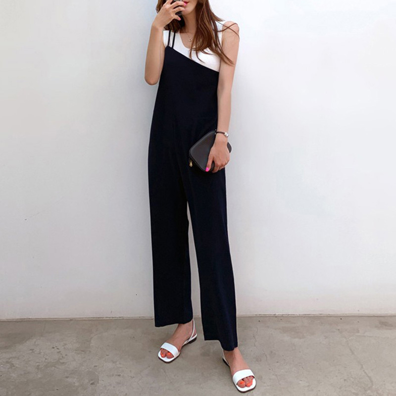 2021 New Office Ladies Korean Japan Style Black Jumpsuits Women Size Loose Wide Legs Backless Female Elegant Jumpsuit 14KE, Dark blue
2021 New Office Ladies Korean Japan Style Black Jumpsuits Women Size Loose Wide Legs Backless Female Elegant Jumpsuit 14KE, Dark blue