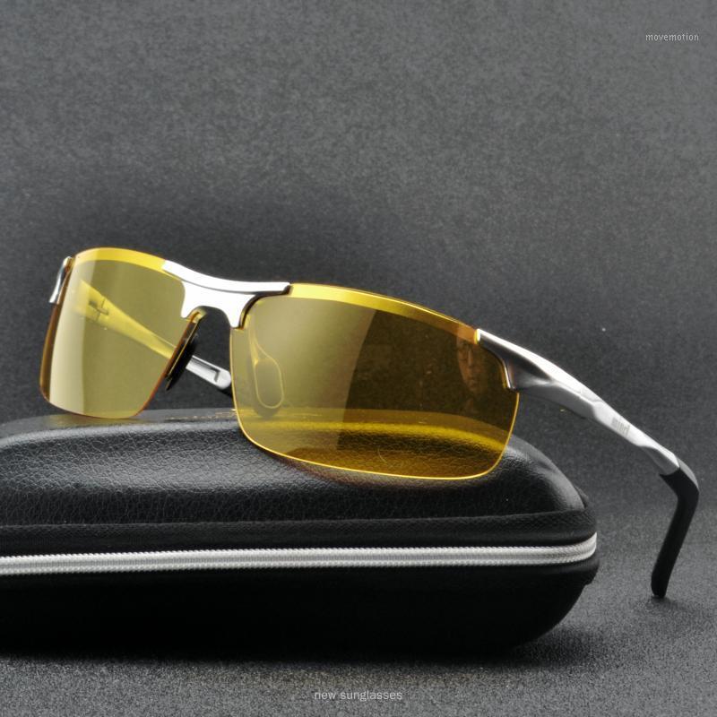 New Aluminum Magnesium Yellow Sunglasses Night Vision Sunglasses Men Fashion Male Polarized Night Driving Sun Glasses UV400 NX1
New Aluminum Magnesium Yellow Sunglasses Night Vision Sunglasses Men Fashion Male Polarized Night Driving Sun Glasses UV400 NX1