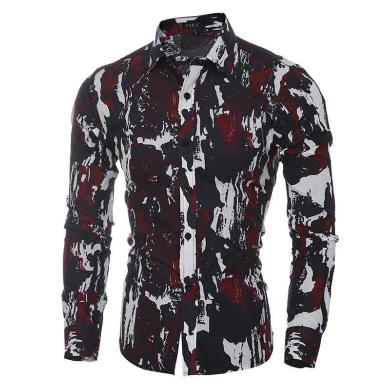 Novelty Camouflage men's shirt british style fashion tops 2020 hot sale young boys slim fit men casual clothing long sleeve, Hzhs063a
Novelty Camouflage men's shirt british style fashion tops 2020 hot sale young boys slim fit men casual clothing long sleeve, Hzhs063a