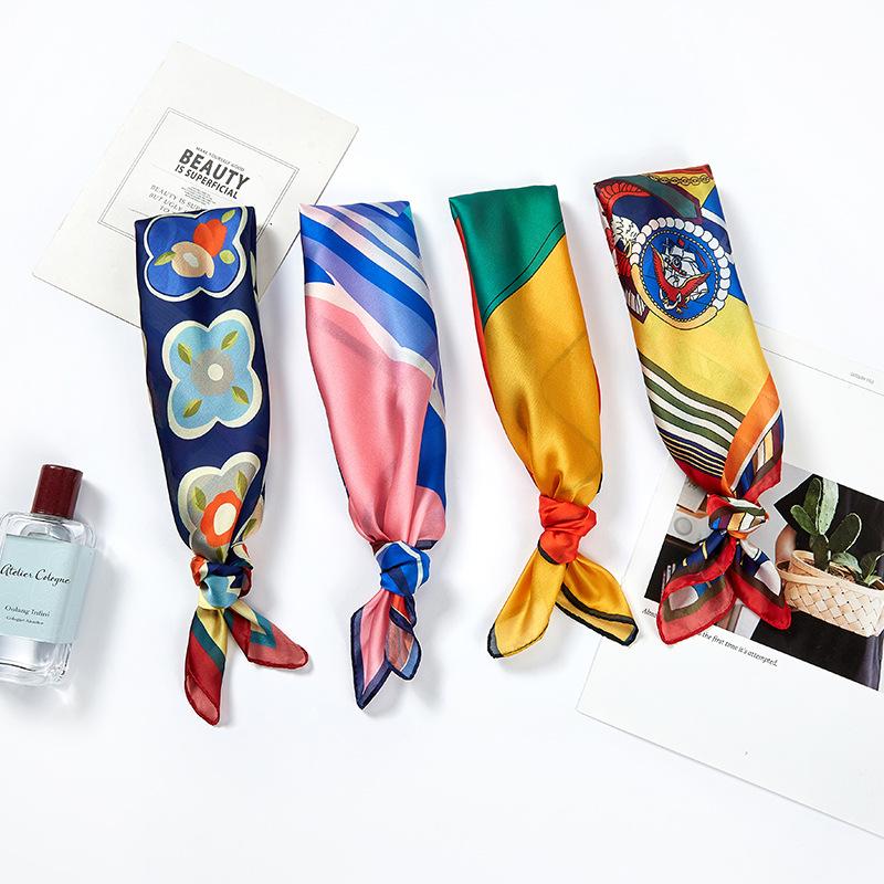 Matagorda Silk Scarf Female Printed Small Square Scarves Neckerchief Ring Scarves for Women 53*53cm Hanky Accessory
Matagorda Silk Scarf Female Printed Small Square Scarves Neckerchief Ring Scarves for Women 53*53cm Hanky Accessory