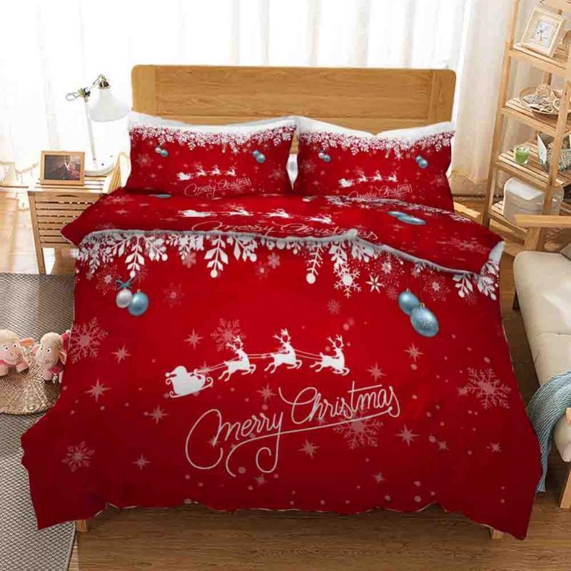 Santa Claus Bell Printed Bedding Set Quilt cover Pillowcase Duvet Cover christmas gift for kids luxury bedclothes Queen Size1, Style18
Santa Claus Bell Printed Bedding Set Quilt cover Pillowcase Duvet Cover christmas gift for kids luxury bedclothes Queen Size1, Style18
