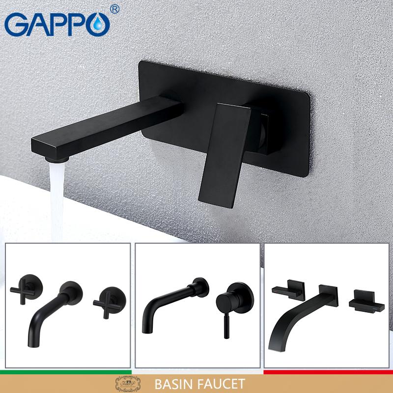 GAPPO Basin Faucets wall mounted black bathroom basin mixer tap sink faucets waterfall faucet torneira
GAPPO Basin Faucets wall mounted black bathroom basin mixer tap sink faucets waterfall faucet torneira