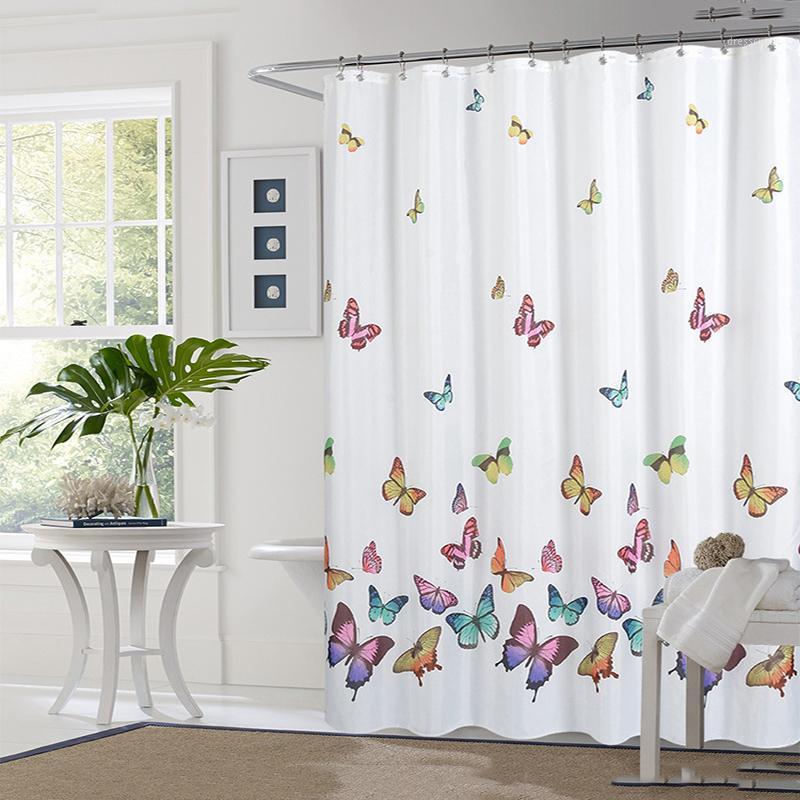 Multicolored Butterflies Pattern Curtain Fabric Waterproof Shower Curtain Waterproof Shower1
Multicolored Butterflies Pattern Curtain Fabric Waterproof Shower Curtain Waterproof Shower1