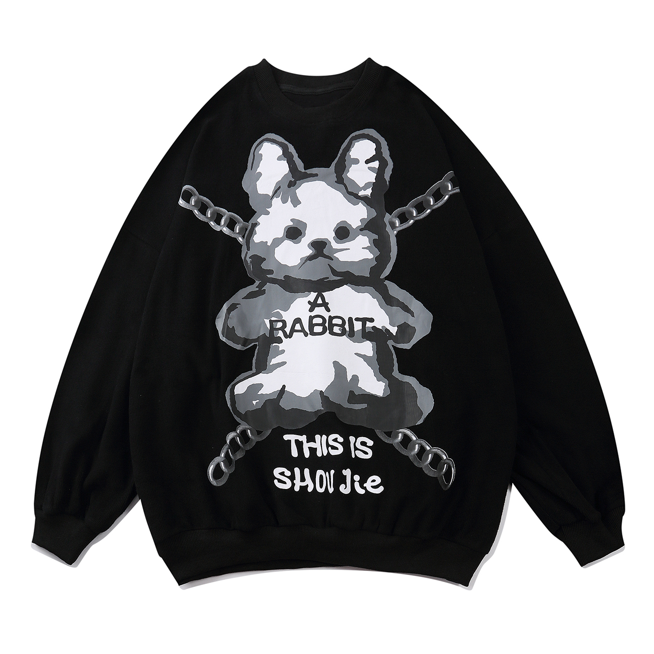 2021 New Fw Hip Hop Streetwear Sweatshirt Mens Winter Long Sleeve Pullover Tops Cotton Loose Lock Rabbit Print Harajuku Hoodie 71o4, White
2021 New Fw Hip Hop Streetwear Sweatshirt Mens Winter Long Sleeve Pullover Tops Cotton Loose Lock Rabbit Print Harajuku Hoodie 71o4, White