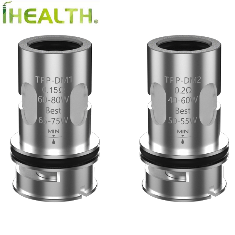 VOOPOO TPP Coils 0.15ohm DM1 mesh coil/0.2ohm DM2 mesh coil Fit for Drag 3/Drag X Plus Kit
VOOPOO TPP Coils 0.15ohm DM1 mesh coil/0.2ohm DM2 mesh coil Fit for Drag 3/Drag X Plus Kit