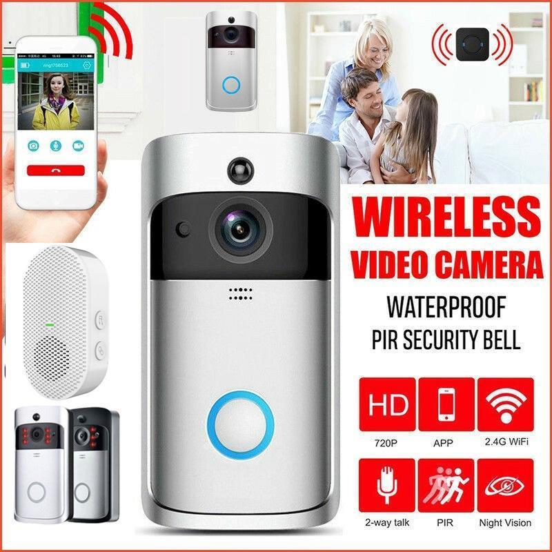 Smart Video Doorbell Camera 720P Visual Call Intercom Door Bell Infrared Night Vision Remote Record Home Security Monitoring1
Smart Video Doorbell Camera 720P Visual Call Intercom Door Bell Infrared Night Vision Remote Record Home Security Monitoring1