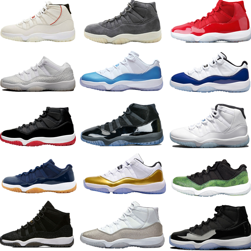 2020 Jumpman 11 Concord 45 Mens outdoor Shoes Low 11 XI 11s prom night Platinum Tint Gym Red Bred womens sports sneakers trainers size 40-46
2020 Jumpman 11 Concord 45 Mens outdoor Shoes Low 11 XI 11s prom night Platinum Tint Gym Red Bred womens sports sneakers trainers size 40-46