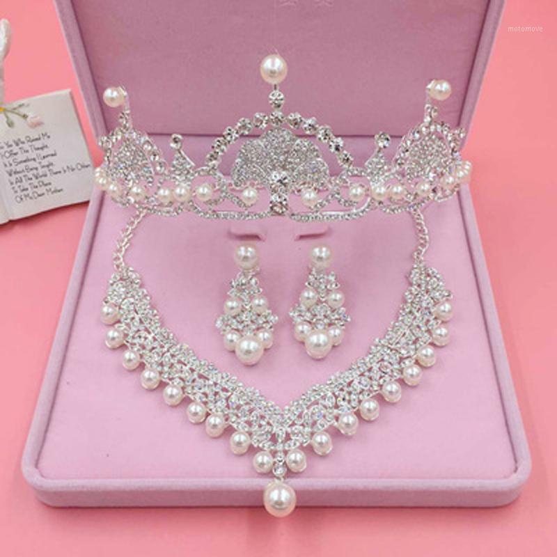 Luxury Silver Color Wedding Hair Accessories Pearl Rhinestone Crowns Tiaras Set Bridal Necklace Earring Sets Women Hair Jewelry1
Luxury Silver Color Wedding Hair Accessories Pearl Rhinestone Crowns Tiaras Set Bridal Necklace Earring Sets Women Hair Jewelry1