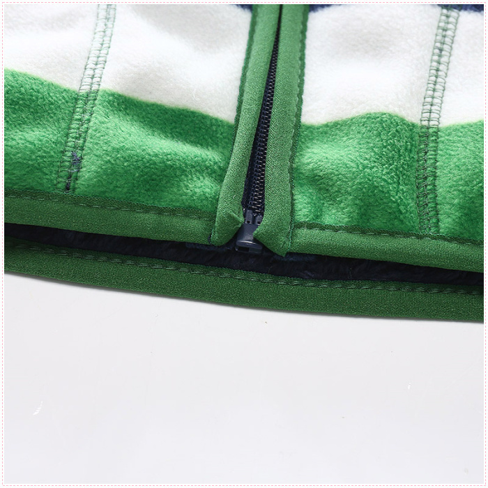 Winter Sweater Kids Boys Fleece Jacket Long Sleeve Zipper Plus Velvet Keep Warm Children's Coat Cardigan Pattern new Arrival 201128