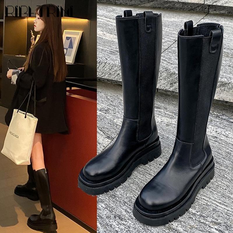 RIBETRINI On Sale Design Female Mid Calf Boots Platform Motorcycle Boots Women Chunky Autumn Winter Shoes Woman1, Black
RIBETRINI On Sale Design Female Mid Calf Boots Platform Motorcycle Boots Women Chunky Autumn Winter Shoes Woman1, Black