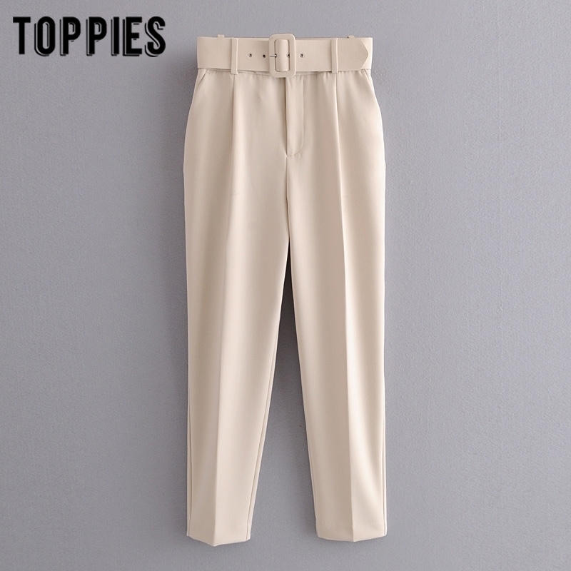 biege suit pants women high waist cargo pants belt solid color trousers joggers pantalones de mujer 201109, Gray
biege suit pants women high waist cargo pants belt solid color trousers joggers pantalones de mujer 201109, Gray