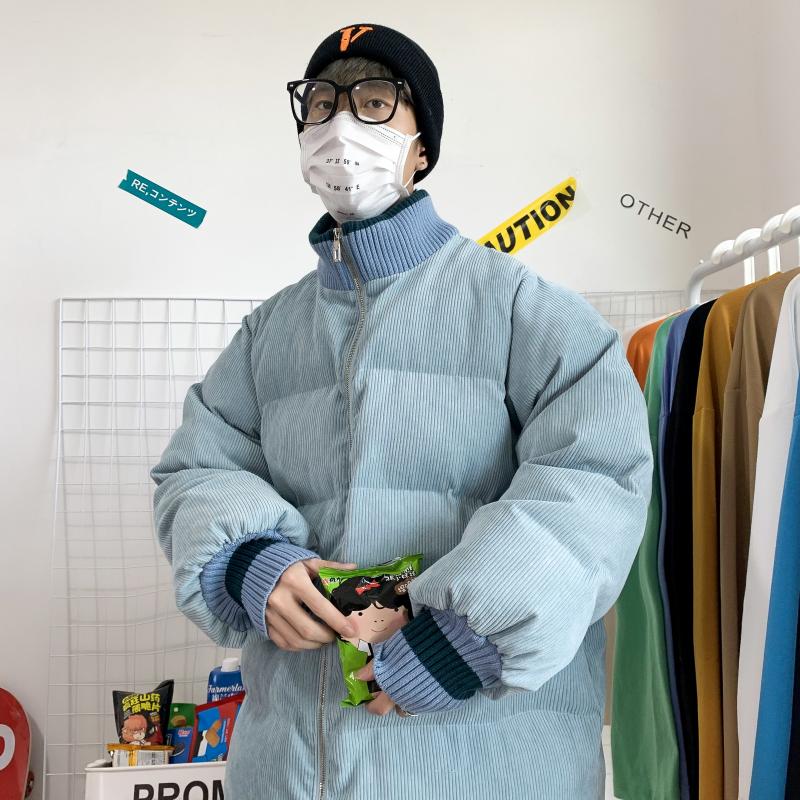 JUSTAR Men' autumn and winter new fashion casual cotton padded clothes, Blue
JUSTAR Men' autumn and winter new fashion casual cotton padded clothes, Blue