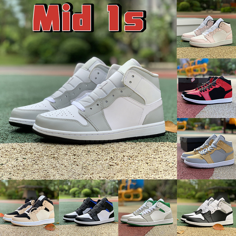 2022 Newest Mid 1 1s Basketball Shoes light smoke grey 2.0 cool grey Bred toe hyper royal barely rose SE sesame Arctic Orange university blue men women Sneakers, 48 bubble wrap packaging
2022 Newest Mid 1 1s Basketball Shoes light smoke grey 2.0 cool grey Bred toe hyper royal barely rose SE sesame Arctic Orange university blue men women Sneakers, 48 bubble wrap packaging
