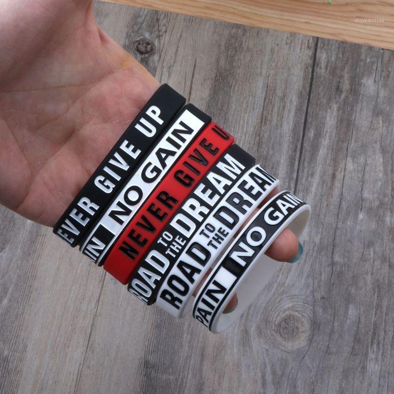Road to the Dream Never Give Up Motivational Bracelets Silicone Rubber Band Elastic Inspirational Bracelets Jewelry Gift1
Road to the Dream Never Give Up Motivational Bracelets Silicone Rubber Band Elastic Inspirational Bracelets Jewelry Gift1