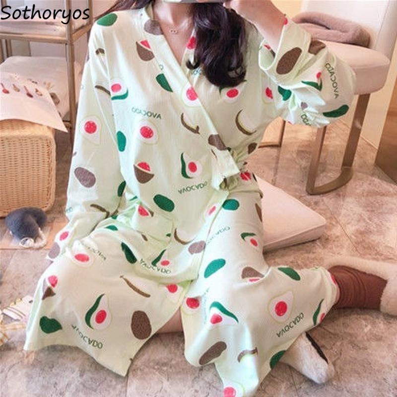 Robes Women Spring Long Sleeve Printed Kimono Lace-up Bathrobes Womens Kawaii Ulzzang Pocket Girl Trendy Elegant Sleepwear New1, 555
Robes Women Spring Long Sleeve Printed Kimono Lace-up Bathrobes Womens Kawaii Ulzzang Pocket Girl Trendy Elegant Sleepwear New1, 555