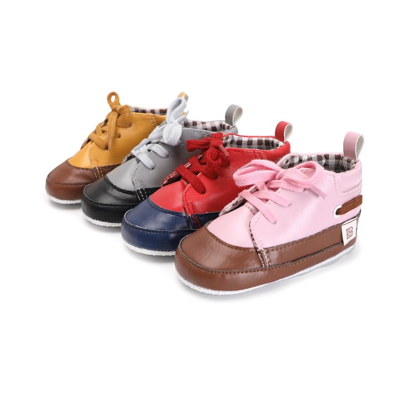 New PU Leather Classic Sports Sneakers Newborn Baby Boys Girls First Walkers Shoes Infant Toddler Soft Sole Anti-slip Baby Shoes, Wsxz0018-bn
New PU Leather Classic Sports Sneakers Newborn Baby Boys Girls First Walkers Shoes Infant Toddler Soft Sole Anti-slip Baby Shoes, Wsxz0018-bn