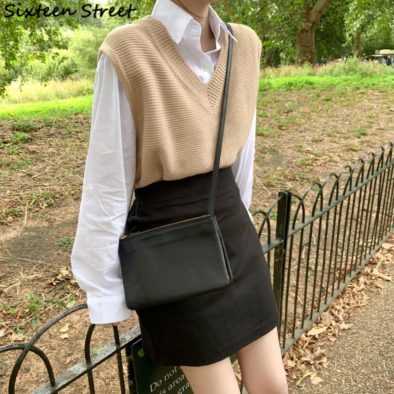 Sweater Vest Women Winter V-Neck Knitted Ladies Casual Loose Jumper Female Pullover Cotton Autumn Korean Fashion Tops Fall 2021, Khaki
Sweater Vest Women Winter V-Neck Knitted Ladies Casual Loose Jumper Female Pullover Cotton Autumn Korean Fashion Tops Fall 2021, Khaki