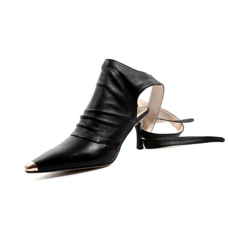 NORBERG Sheepskin Sandals Stiletto Heels Pumps Shoes Woman New Summer Autumn Heel Hollow Pointed Metal Sandal Boots, Black
NORBERG Sheepskin Sandals Stiletto Heels Pumps Shoes Woman New Summer Autumn Heel Hollow Pointed Metal Sandal Boots, Black