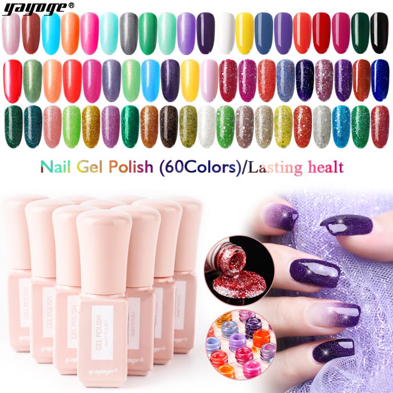 Yayoge 6ml Nail Gel Polish Primer Colorful Glitter Sequins Soak Off Semi Permanent Varnish Manicure DIY Nail Art Lacquer, A355
Yayoge 6ml Nail Gel Polish Primer Colorful Glitter Sequins Soak Off Semi Permanent Varnish Manicure DIY Nail Art Lacquer, A355