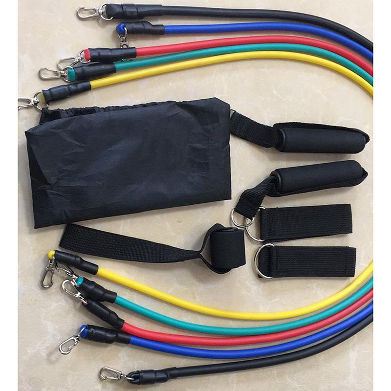 11Pcs/Set Pull Rope Resistance Bands Fitness Exercises Latex Tubes Pedal Body Training Gym Workout Yoga accessories
11Pcs/Set Pull Rope Resistance Bands Fitness Exercises Latex Tubes Pedal Body Training Gym Workout Yoga accessories