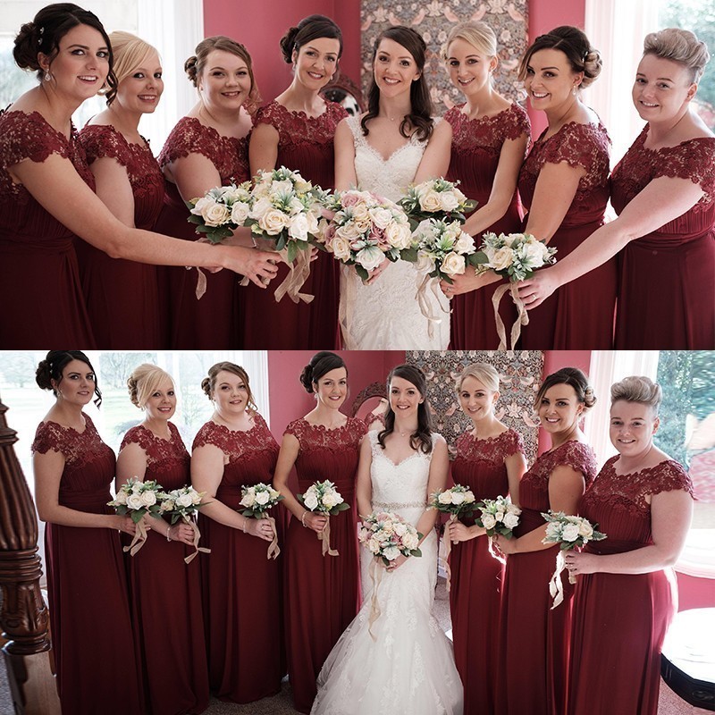 Long Evening Dresses Ever Pretty New Simple Dark Green Chiffon Plus Size ONeck Appliques Lace ALine Formal Party Dress 201114