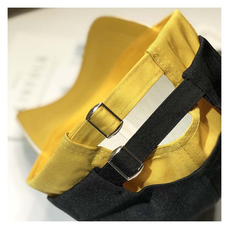 New Fashion Belt Baseball Caps For Women Sport Caps Outdoor Sun Hat Gorras Black hat T200715