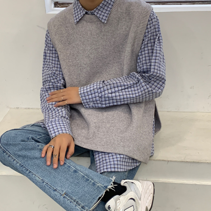 New Men's 2021 Blouse Autumn Winter Thin Division No Sleeves Sweater Leisure Male Clothing 8J0J, Black
New Men's 2021 Blouse Autumn Winter Thin Division No Sleeves Sweater Leisure Male Clothing 8J0J, Black