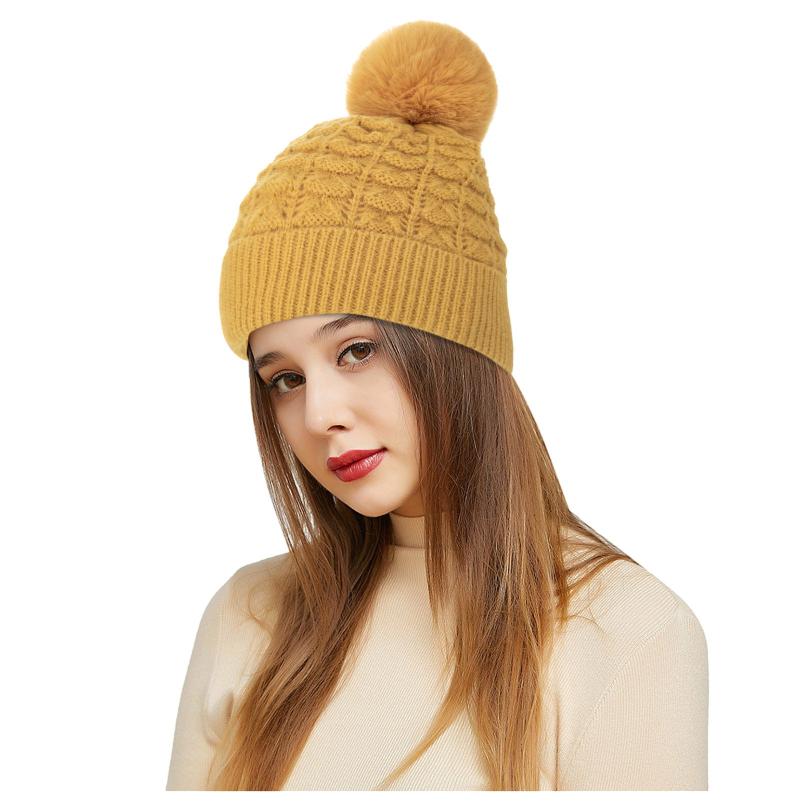 Brand Winter Knitted Beanies Hats New Plus Velvet Wool Cap Warm Hats Thick Warm Hairball Outdoor Woolen Hat Wholesale, White
Brand Winter Knitted Beanies Hats New Plus Velvet Wool Cap Warm Hats Thick Warm Hairball Outdoor Woolen Hat Wholesale, White