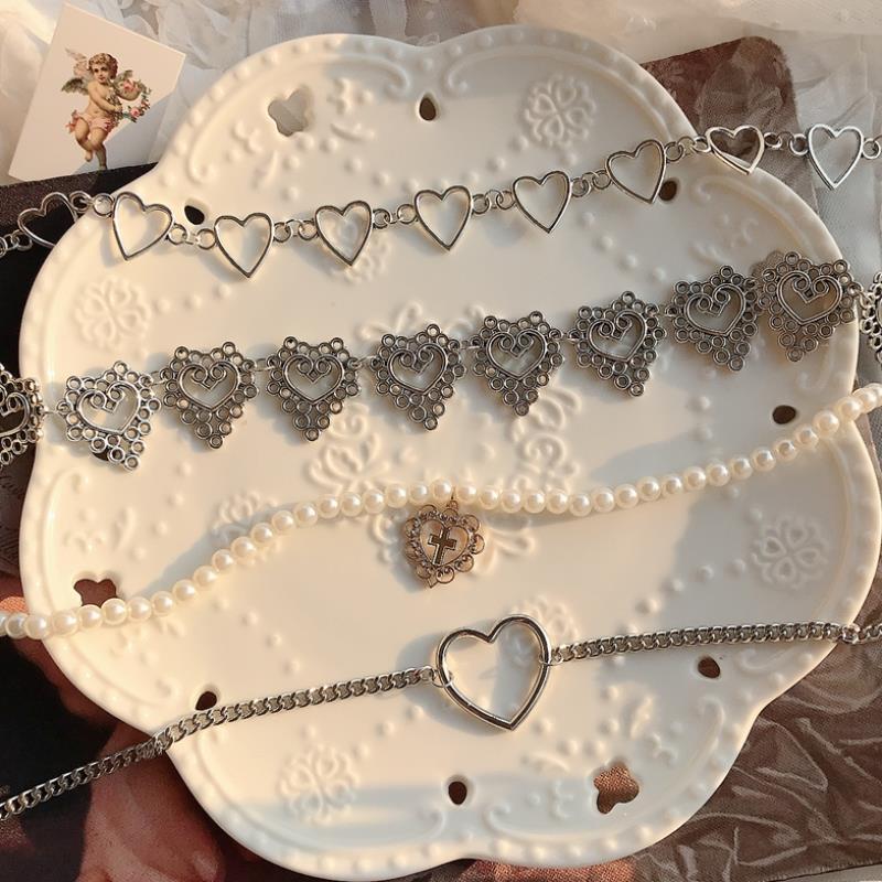 Y2k E Girl Chain Choker Necklaces For Women Collar Goth Necklace Harajuku Aesthetic Jewelry Gothic Party Girl's Collier Femme
Y2k E Girl Chain Choker Necklaces For Women Collar Goth Necklace Harajuku Aesthetic Jewelry Gothic Party Girl's Collier Femme