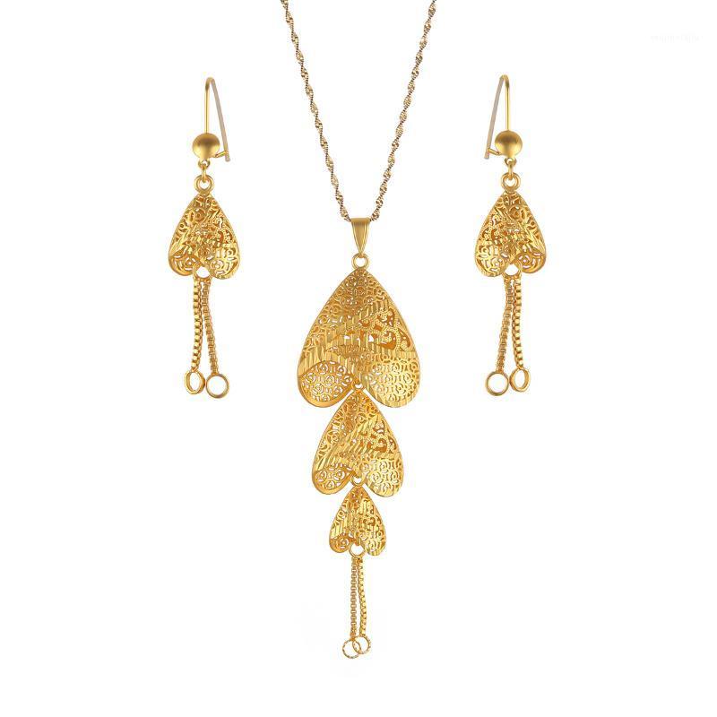 Earrings & Necklace Multilayer Hyperbole Bride Pendant Necklaces Jewelry Set For Women Gold Fulani African Ethiopian Wedding Gifts, As pic
Earrings & Necklace Multilayer Hyperbole Bride Pendant Necklaces Jewelry Set For Women Gold Fulani African Ethiopian Wedding Gifts, As pic
