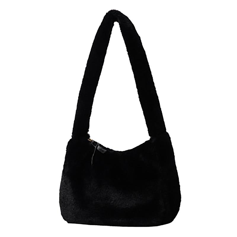 Plush Bags Women Soft Plush Shoulder Bags Winter Furry Ladies Clutch Purse Handbag Fashion Female Baguette Underarm Bag #LR3, Black
Plush Bags Women Soft Plush Shoulder Bags Winter Furry Ladies Clutch Purse Handbag Fashion Female Baguette Underarm Bag #LR3, Black