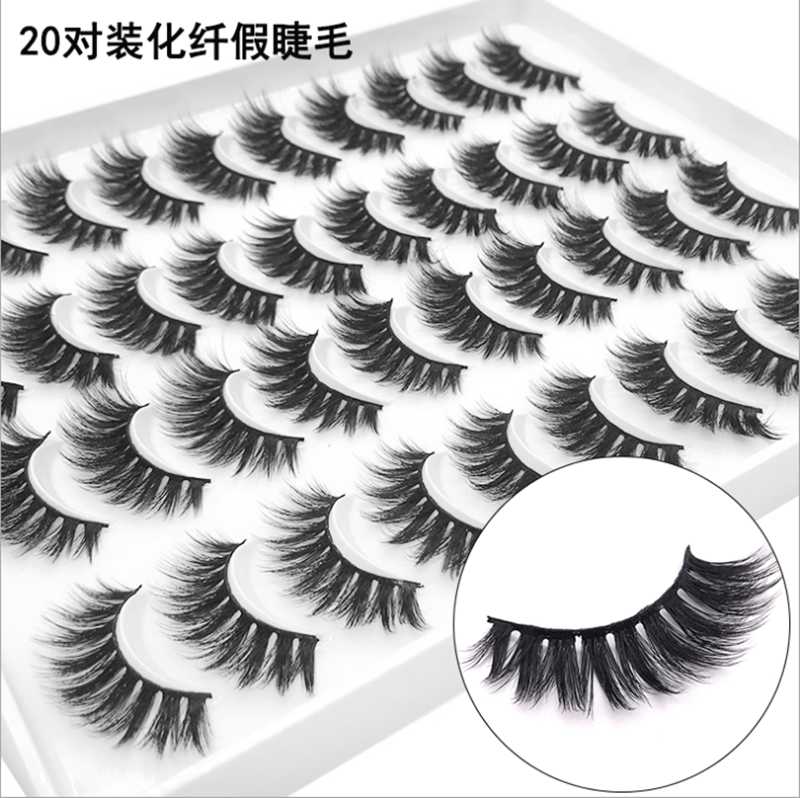 20 pairs of 3D mink eyelashes natural/dense false eyelashes soft mink small bundle makeup extension tool
20 pairs of 3D mink eyelashes natural/dense false eyelashes soft mink small bundle makeup extension tool