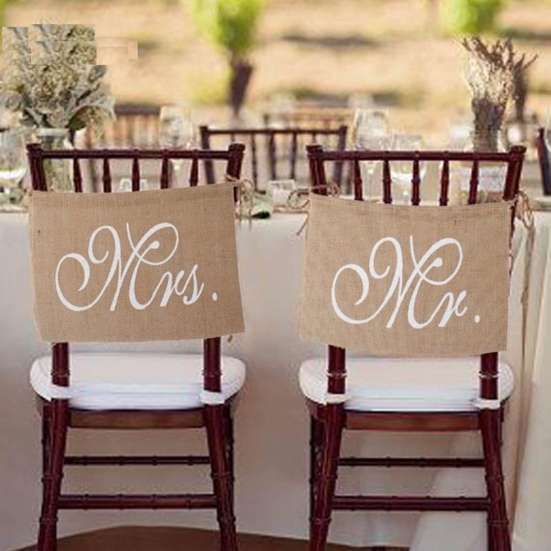 Full Set Khaki Mr. & Mrs. Burlap Chair Banner Set Chair Sign Garland Rustic Wedding Party Decoration
Full Set Khaki Mr. & Mrs. Burlap Chair Banner Set Chair Sign Garland Rustic Wedding Party Decoration