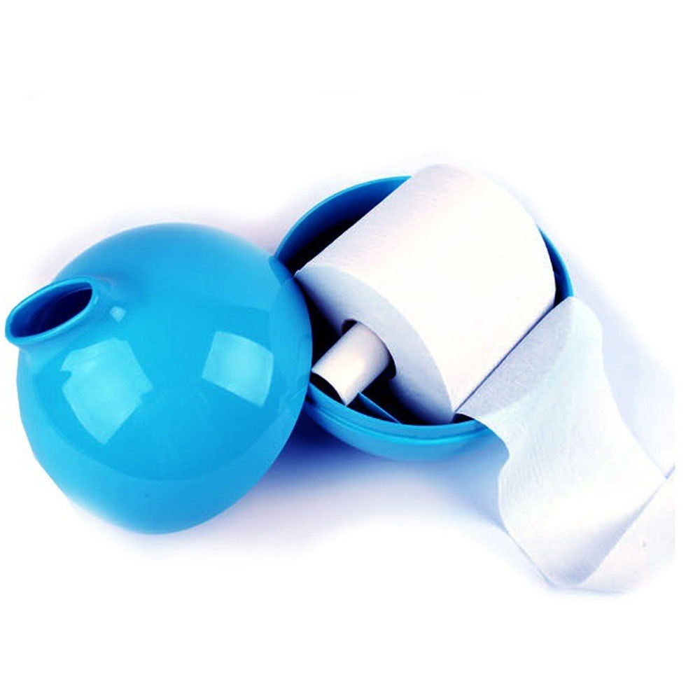 Round Tissue Box Holder Plastic Paper Tissue Container Tissue Toilet Paper Case Cover Bath Home Office Storage Organizer T200425