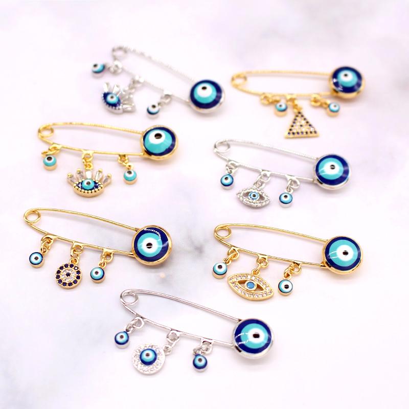 1PC Turkish Evil Eye Zircon Triangle Sun Brooch Badge For Women Men Vintage Gothic Gold Metal Color Safety Pin Turkey Jewelry
1PC Turkish Evil Eye Zircon Triangle Sun Brooch Badge For Women Men Vintage Gothic Gold Metal Color Safety Pin Turkey Jewelry