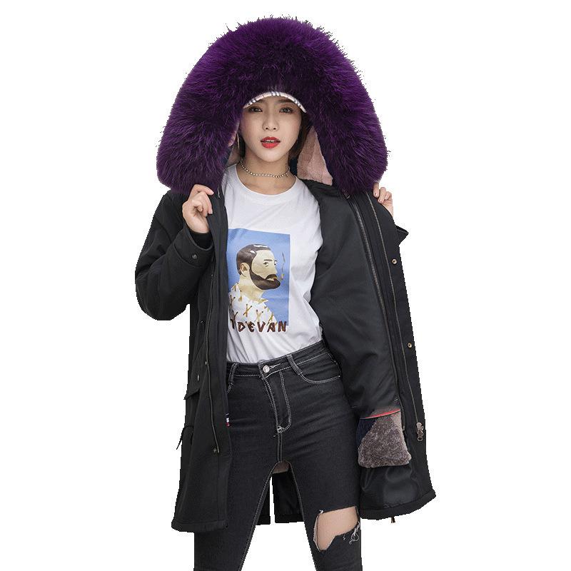 2020 New Detachable Sheep Shearing Liner Fur Parkas Coat Overcoming Women's Coat Mid-length Fur Lining
2020 New Detachable Sheep Shearing Liner Fur Parkas Coat Overcoming Women's Coat Mid-length Fur Lining