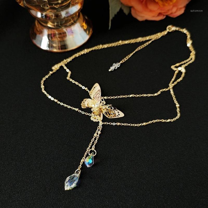 New Butterfly Korean Pendant Long Copper Ethnic Metal Cute Simple Clavicle Jewelry for Women 2020 Fashion Female Choker Jewelry1
New Butterfly Korean Pendant Long Copper Ethnic Metal Cute Simple Clavicle Jewelry for Women 2020 Fashion Female Choker Jewelry1