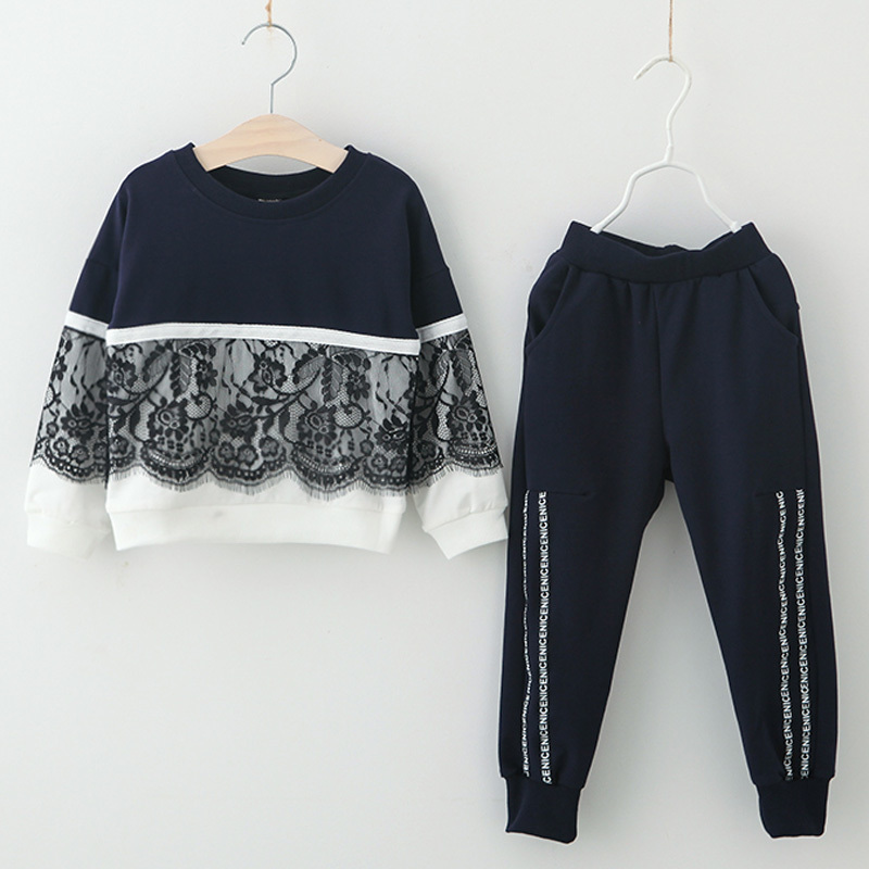 LZH Girls Clothing Sets Autumn Winter Toddler Girls Clothes Outfit Kids Tracksuit For Girl Suit Children Clothing 3 4 5 6 7 Year LJ200916
