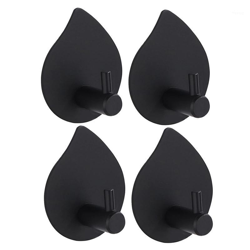 4Pcs Stainless Steel Hook Black Towel Hook for Bathroom Clothes for Bedroom Robe Coat Home Accessories1
4Pcs Stainless Steel Hook Black Towel Hook for Bathroom Clothes for Bedroom Robe Coat Home Accessories1