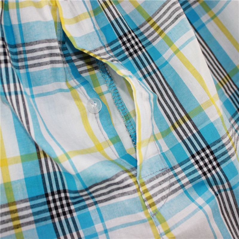 M-XXXXL mens underwear boxers loose shorts Classic Plaid Men Boxer Shorts Mix Colors Trunks Cotton Cuecas Underwear 4PCS 201023