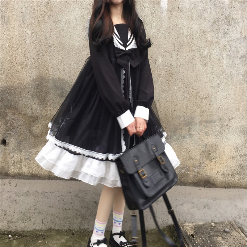 2021 New Dress Beautiful Sea Style Lolita Light Bowtie the Line Up Summer Empire Students Dressed Short SYTZ, Blue strapless.
2021 New Dress Beautiful Sea Style Lolita Light Bowtie the Line Up Summer Empire Students Dressed Short SYTZ, Blue strapless.