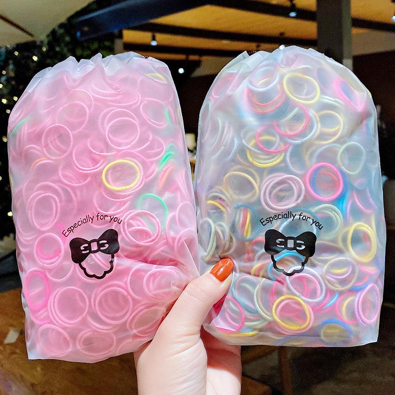 Hair Accessories 100 Pcs Colorful Non-disposable Rubber Bands For Baby Girls Does Not Hurt Small Head Rope Kids, Slivery;white
Hair Accessories 100 Pcs Colorful Non-disposable Rubber Bands For Baby Girls Does Not Hurt Small Head Rope Kids, Slivery;white