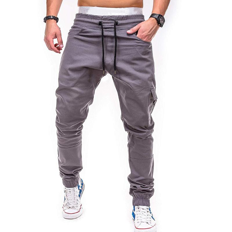 Men's Solid Color Side Pockets with Zipper Lanyard Belted Ankle Slacks Casual Pants, Black
Men's Solid Color Side Pockets with Zipper Lanyard Belted Ankle Slacks Casual Pants, Black