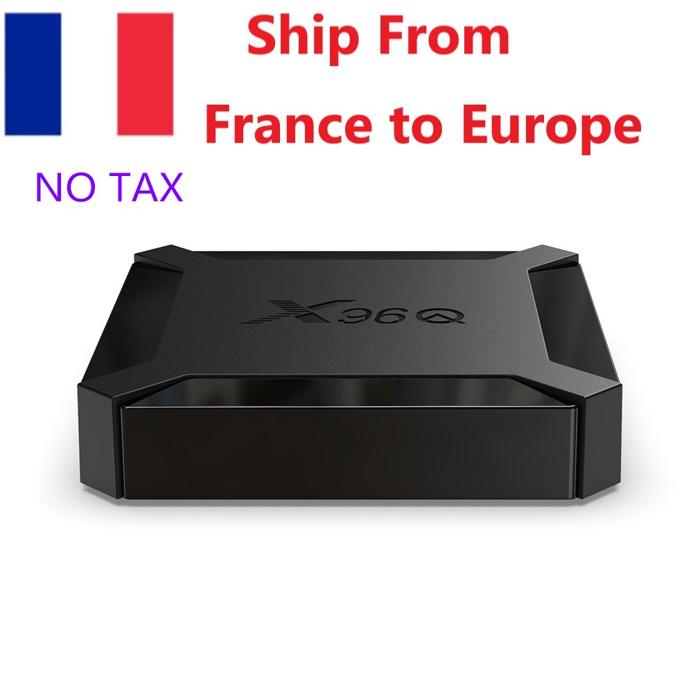 France have stock X96Q TV Box Android 10.0 H313 1GB 8GB 2gb 16gb Smart Quad Core 2.4G Wifi Set Top Box