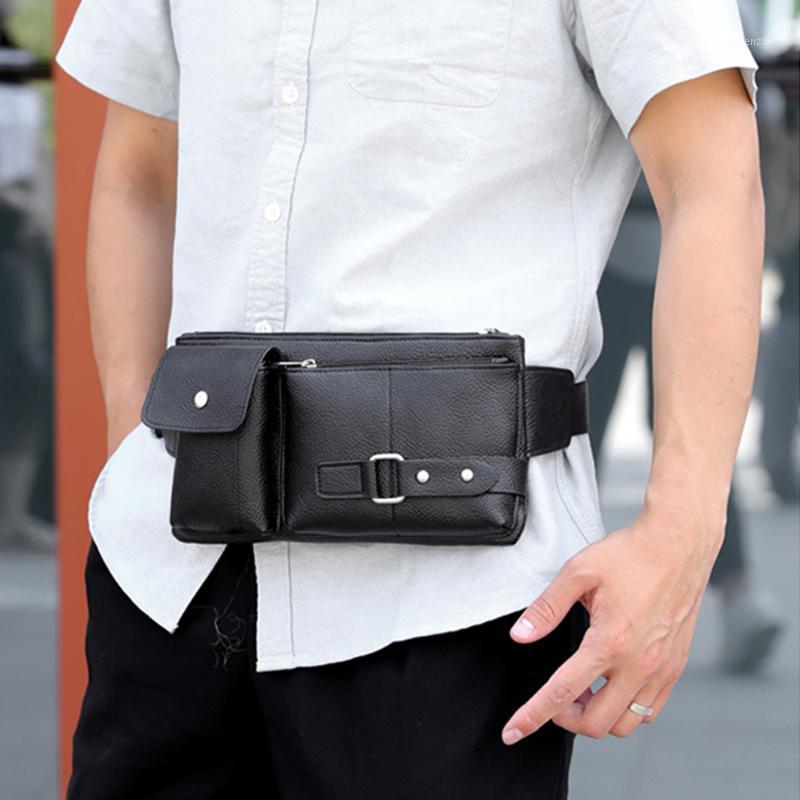 Outdoor Sports Running PU Leather Waist Bags Multifunctional Korean Style Messenger Bag Men's Sudent Waist Bags1, Black
Outdoor Sports Running PU Leather Waist Bags Multifunctional Korean Style Messenger Bag Men's Sudent Waist Bags1, Black