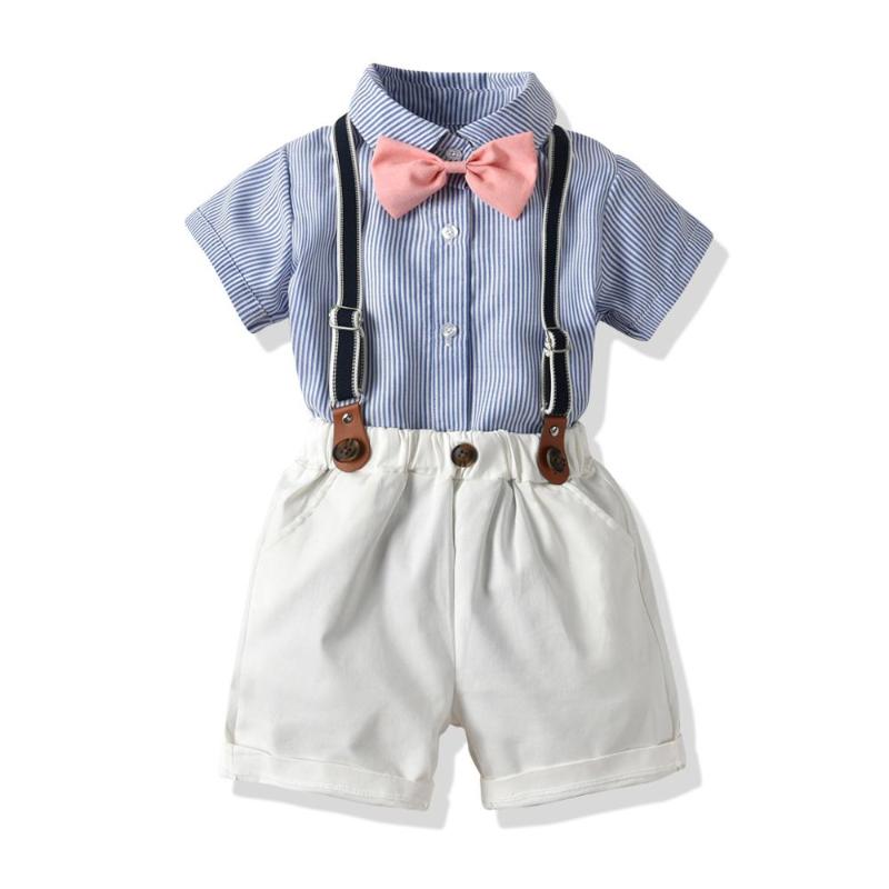 1-8 Years Old Fashion Kids Clothing Sets Boy Gentleman Suit Short Sleeve Shirt+Overalls 2Pcs Clothes Outfits Tuxedo
1-8 Years Old Fashion Kids Clothing Sets Boy Gentleman Suit Short Sleeve Shirt+Overalls 2Pcs Clothes Outfits Tuxedo