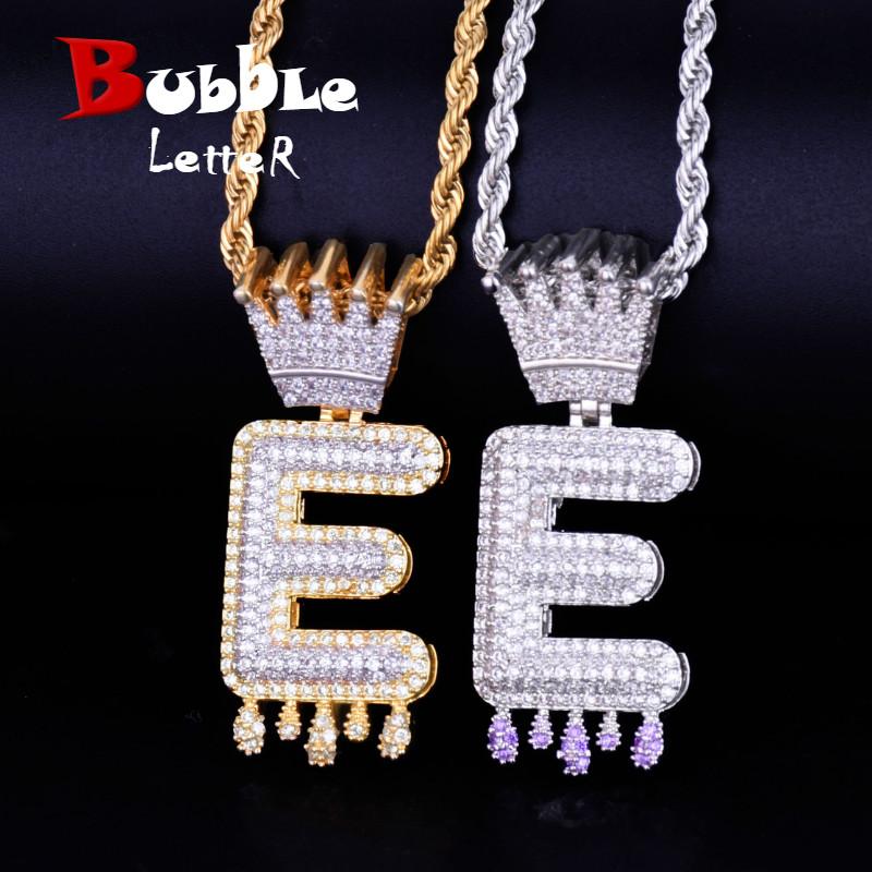 Single Crown Bail Purple Color Drip Initials Bubble Letters Necklaces & Pendant Zirconia For Men Hip Hop Jewelry
Single Crown Bail Purple Color Drip Initials Bubble Letters Necklaces & Pendant Zirconia For Men Hip Hop Jewelry