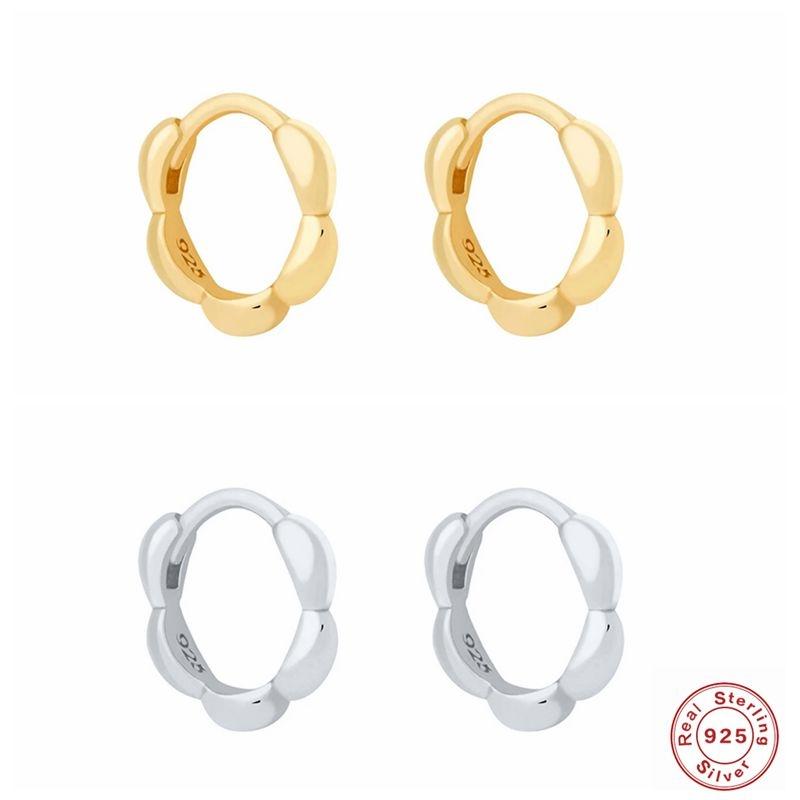 CANNER Light Luxury 925 Sterling Silver INS Gold Bubble Hoop Earrings For Women Piercing Earring Earings Jewelry Pendientes
CANNER Light Luxury 925 Sterling Silver INS Gold Bubble Hoop Earrings For Women Piercing Earring Earings Jewelry Pendientes