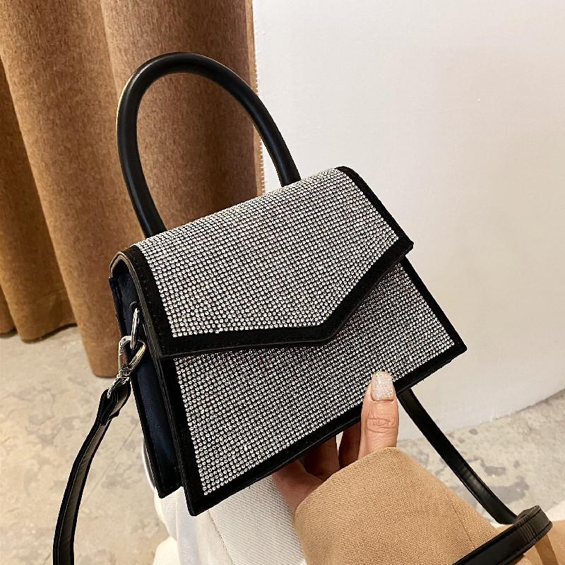 Diamond Square Tote Bag 2021 Spring New High-quality PU Leather Women's Designer Handbag Travel Shoulder Messenger Bag Purses, Black
Diamond Square Tote Bag 2021 Spring New High-quality PU Leather Women's Designer Handbag Travel Shoulder Messenger Bag Purses, Black
